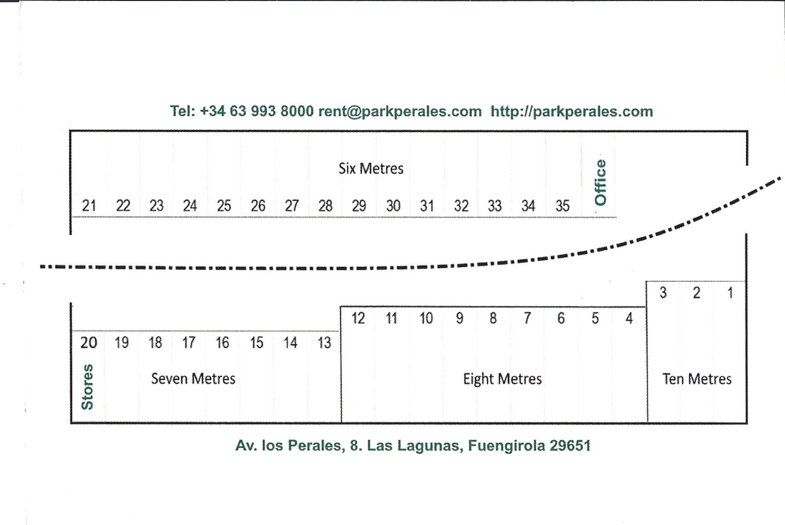 Storage Parking Layout